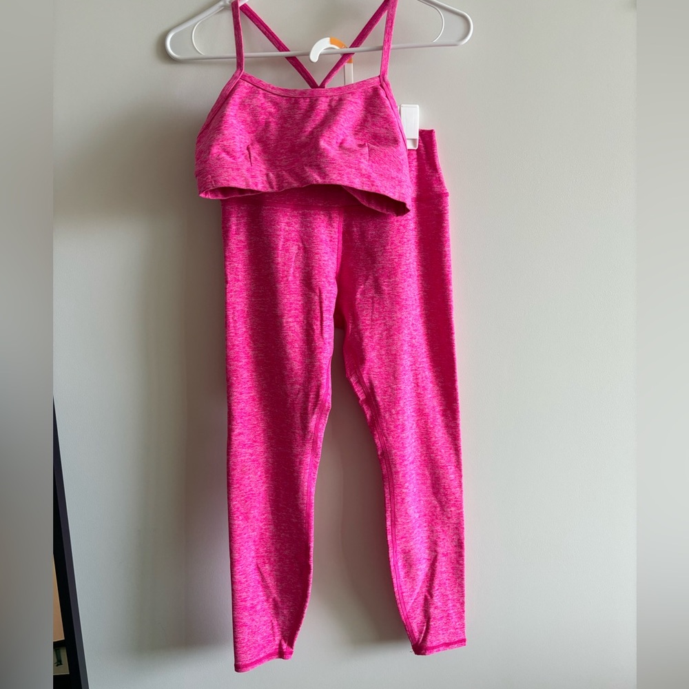 Alo yoga matching set size small